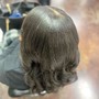 Silk Press Package (Steam Treatment, Deep Con'd, Trim)