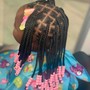 Kid's knotless  Braids    (ages 5-12)