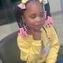 Kid's knotless  Braids    (ages 5-12)