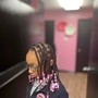 Med Knotless Box Braids