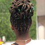 Dread retwist/rope twist  style