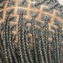 Loc start with double strand twist