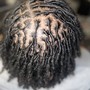 Deep Cleansing Shampoo and Retwist Only Any length.