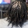 Deep Cleansing Shampoo and Retwist Only Any length.