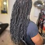 Large Boho Knotless Braids