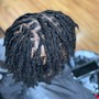 Hot oil Treatment for locs