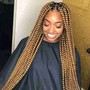 Medium individuals/box Braids