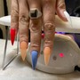 Removal of extensions + e-file Manicure + protective gel