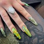 Sculpted Acrylic FULL SET / Complex nail art