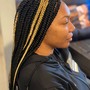 Knotless box braids