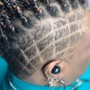 Kids Cornrows/braid up to age 8