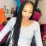 Cornrowed Crochet twist/box braids