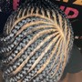 Fulani braids medium