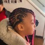 Kid's Braids natural hair only NO  HAIR ADD