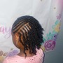 Kids natural kinky single twist