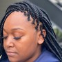 Scalp Braids over Crochet