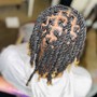 Men Natural Braids/Two Strands