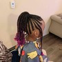 Tarzan ( Conrows) and  box braids or tree braids