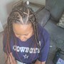 Large Box Braids (Mid-Back)