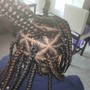 Large Box Braids (Mid-Back)