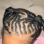 Girl Kid's Braids