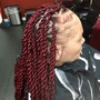 FEED-IN CORNROW BRAIDS (up to 8)