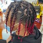 Starter Locs /w 2 strand twist or jel twist