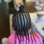 Small  box braids