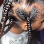 Small  box braids