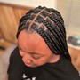 Medium box braids