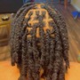 Extra $ for small part locs/ long locs past bra length