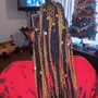 Smedium Knotless twist w/ wash & hair included