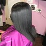 Natural hair...Shampoo and Blow-dry with  Basic Trim. USE VAGARO ONLY. https://www.vagaro.com/eminenthairsalon1