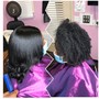 Natural Hair... Deep Conditioner Hair Masque Treatment Basic Trim And Silk Press $110