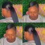 Two frontal ponytail