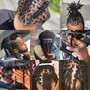 Cuban Twist over locs