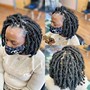 Micro Locs Retie + simple style