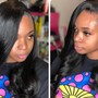 Press or Flat iron straight