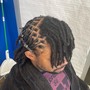 Retwist w/style (two strands extra fee)