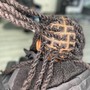 Dreadlocks wash retwist $ style neck length