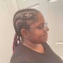 Feed in braids