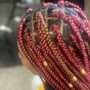 Small knotless Braids