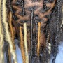 Fulani braids w/ quick weave