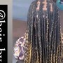 Small box braids (waist length)