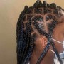 Small Knotless Braids