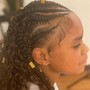 Cornrows (8-10 braids)