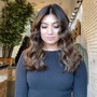 Balayage-Med length hair