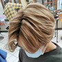 Women's short haircut