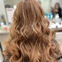 Single Process Color with blow dry