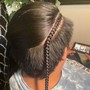 Feed in braids